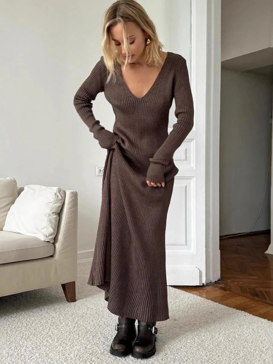 Lorenza | Premium figuur flatterende maxi jurk