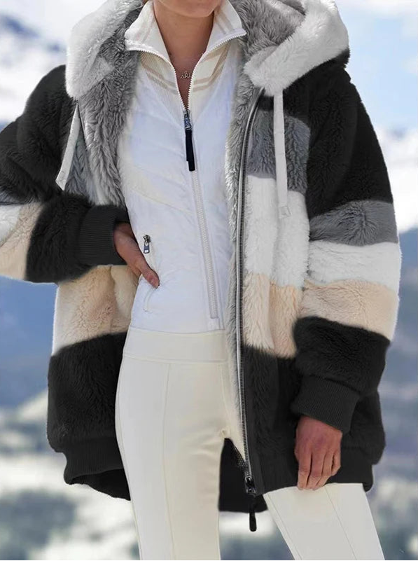 Charlotte | Premium warme jas met capuchon