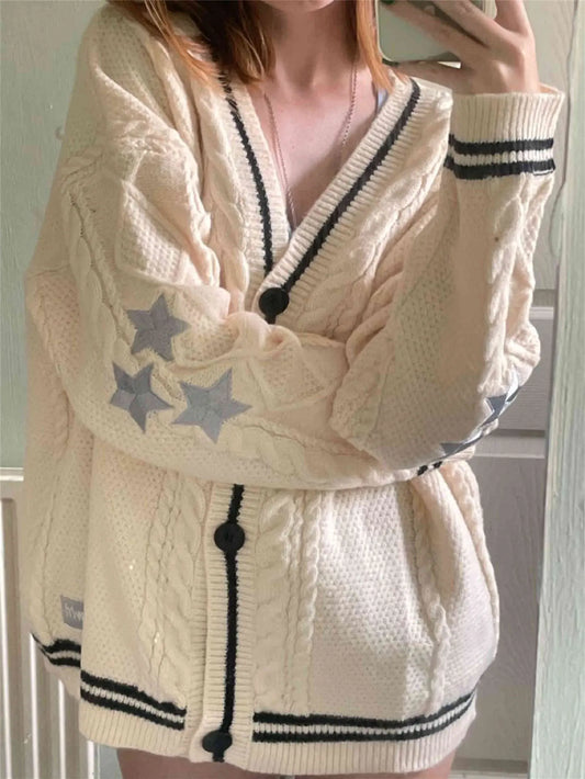 Rafaela | Oversized gebreide vest