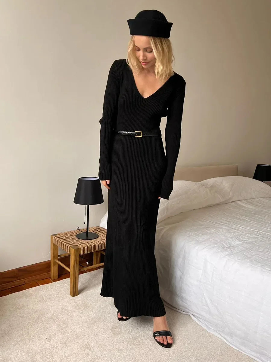 Lorenza | Premium figuur flatterende maxi jurk