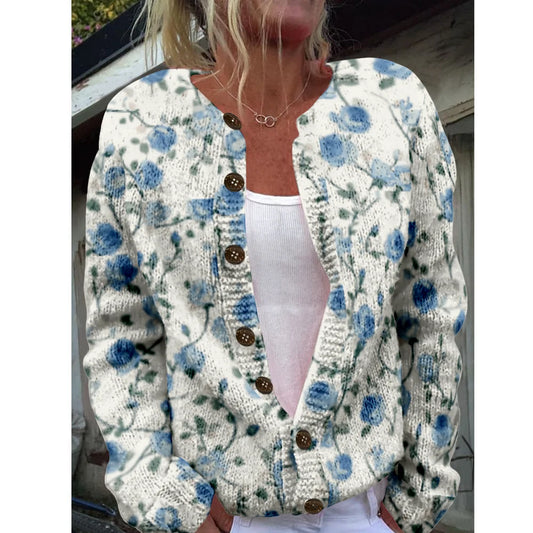 Svenja | Chique vest met print