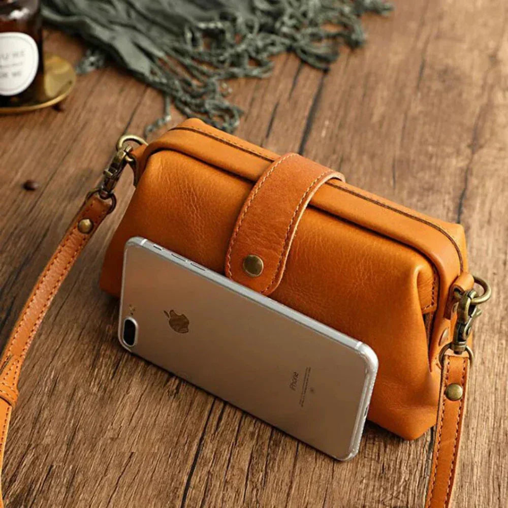 Velissa | Trendy Leren Tas