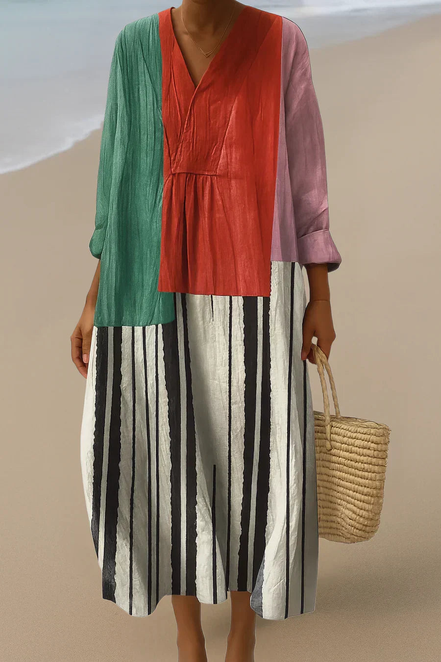 ELARA | ARTISTIEKE MAXI JURK