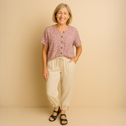 Dolly | Casual broek met losse fit