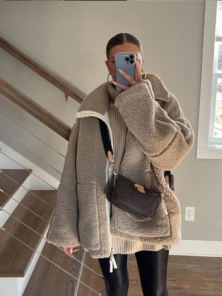 Andrea | Casual Oversized Winterjas