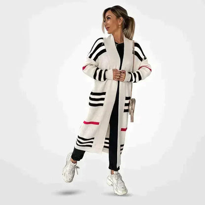 Davina | Zacht Gestreept Vest