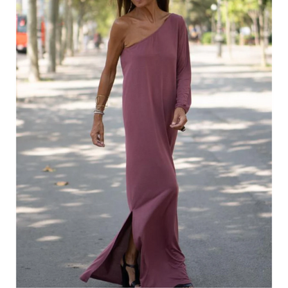 Colette | Elegante one-shoulder jurk