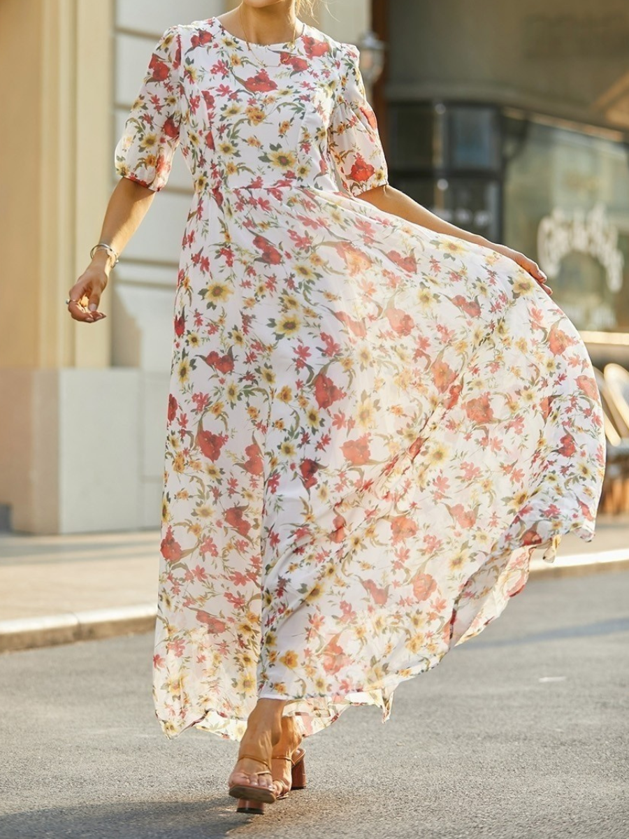 Ariane | Romantische Maxi Jurk