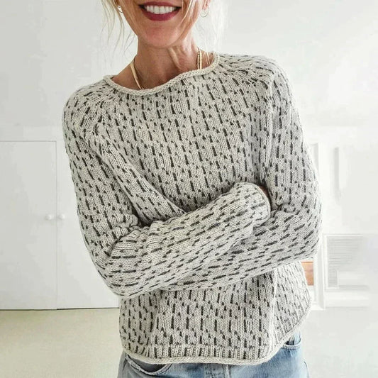 Aleana | Elegante Grijze Trui voor Dames