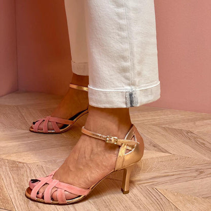 Mirano™ | Elegante open teen stiletto's voor een verfijnde stijl