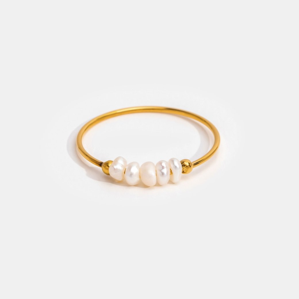 Klassieke Ring met Zoetwaterparel