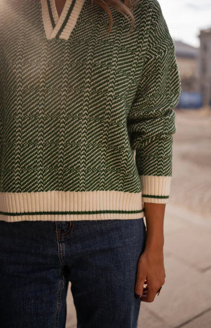 Ella | Stijlvolle trui met retro touch