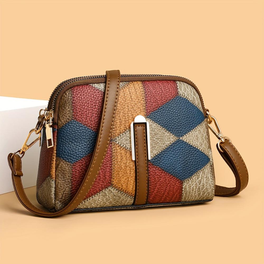 Luna | Mini Patchwork Schoudertas