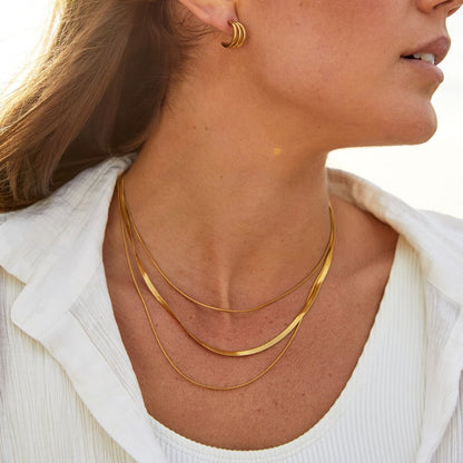 Gelaagde Gouden Ketting