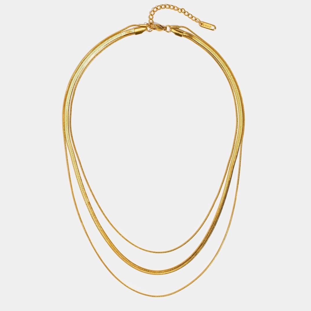 Gelaagde Gouden Ketting