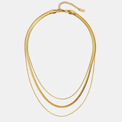 Gelaagde Gouden Ketting
