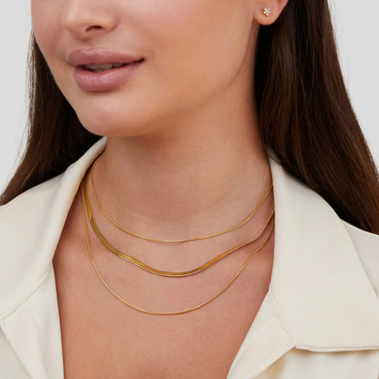 Gelaagde Gouden Ketting