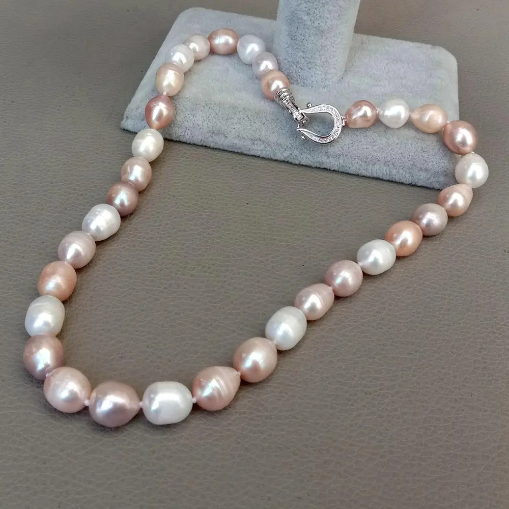 Collier met Kleurrijke Parels