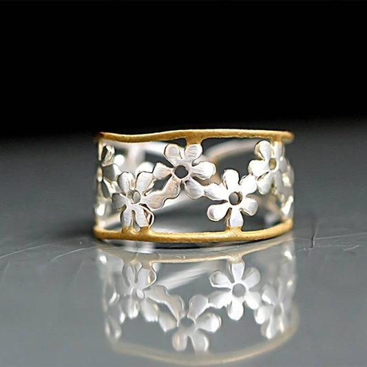 Irreguliere Ring met Lege Margriet