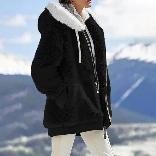 Fiona | Zachte fleece jas