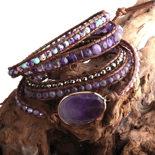 Merel | Bohemian Wikkelarmband