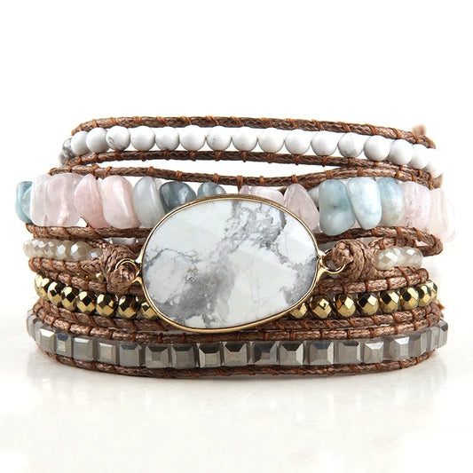 Linde | Bohemian Wikkelarmband