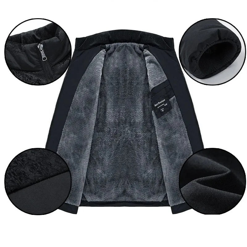 Elegante Gevoerde Pufferjack