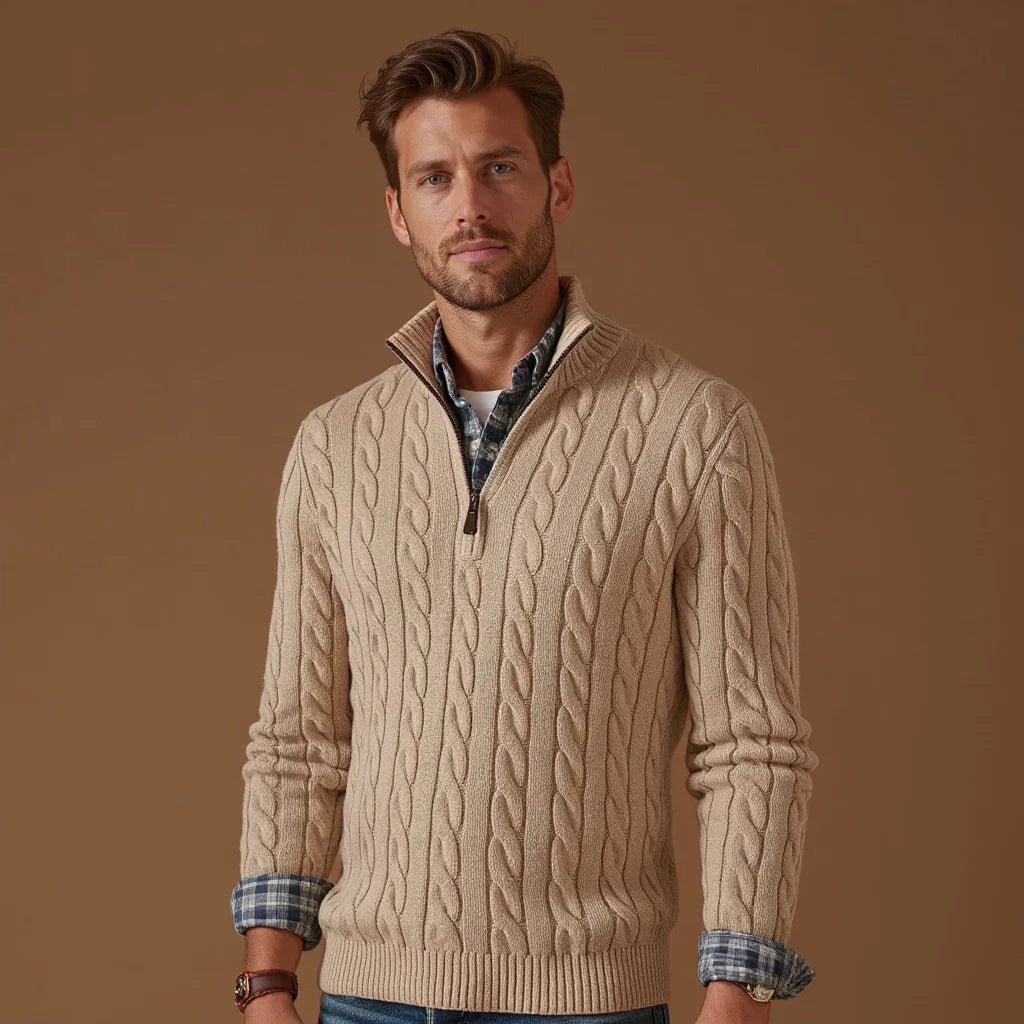 Rupert | Zip-up sweater