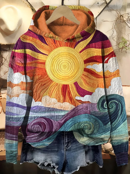 Indy | Vintage zonnestraal hoodie