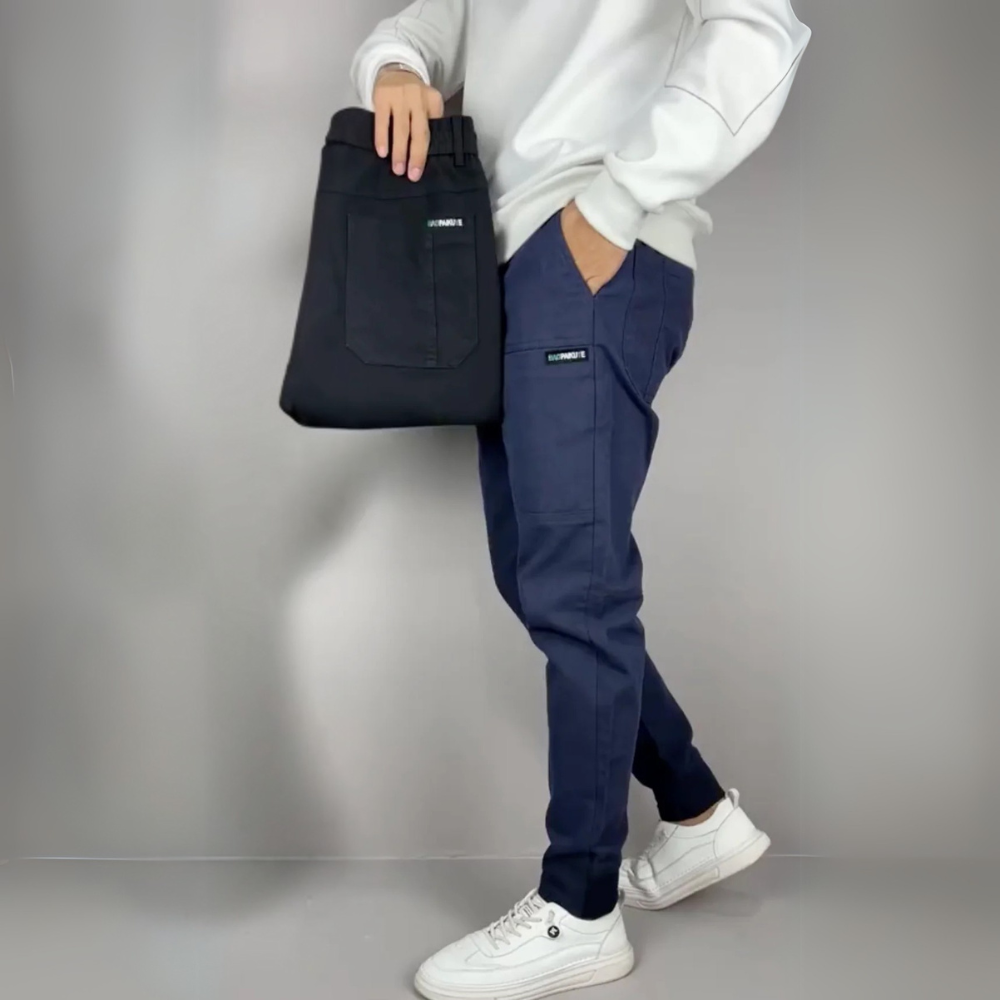 Vincent | Rekbare cargo broek (1+1 gratis)